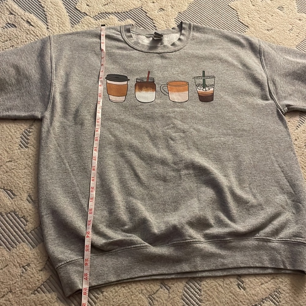 Fun Coffee Sweatshirt - Picture 5 of 6
